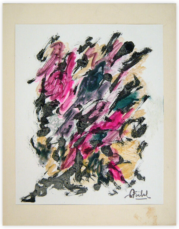 Catalogue raisonné, Edgar Stoëbel, abstract — 