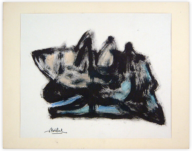 Catalogue raisonné, Edgar Stoëbel, abstract — 