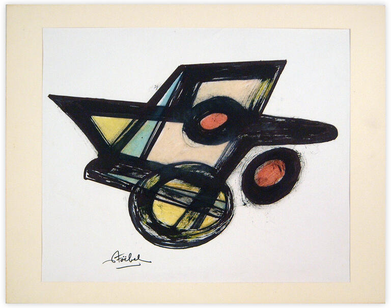 Catalogue raisonné, Edgar Stoëbel, abstract — 