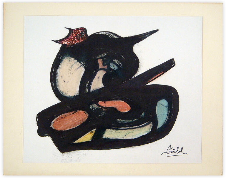 Catalogue raisonné, Edgar Stoëbel, abstract — 