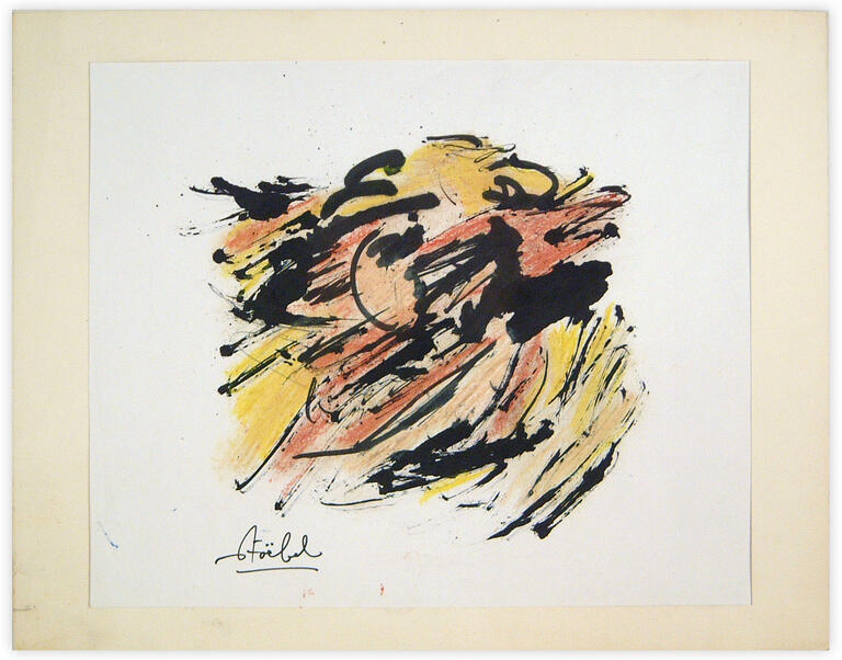 Catalogue raisonné, Edgar Stoëbel, abstract — 