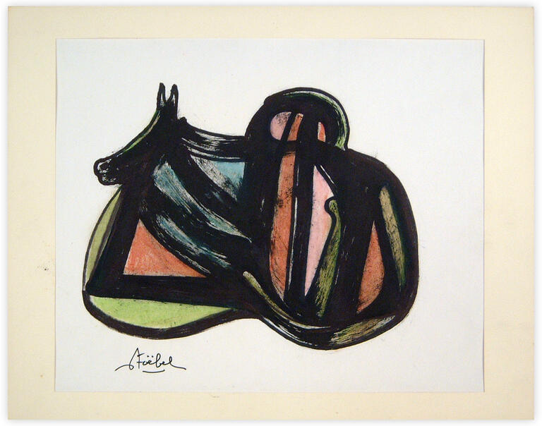 Catalogue raisonné, Edgar Stoëbel, abstract — 