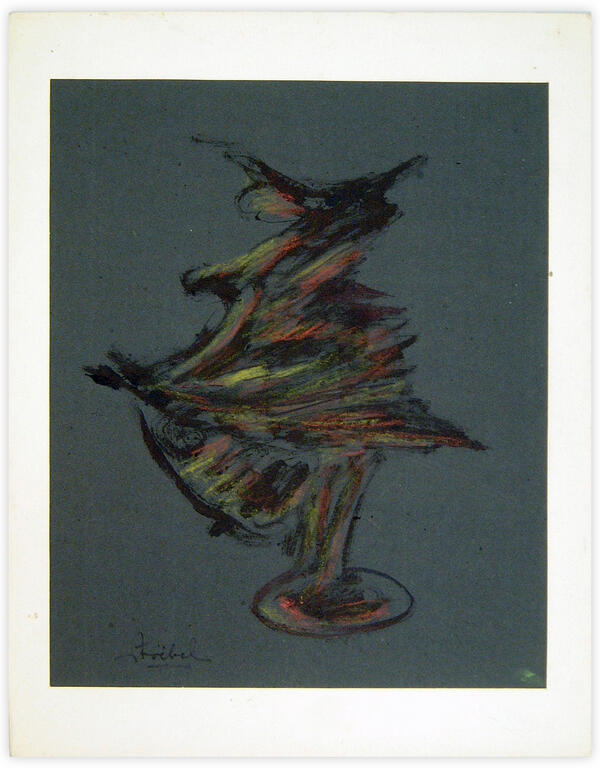 Catalogue raisonné, Edgar Stoëbel, abstract - "coiffeuse" — 