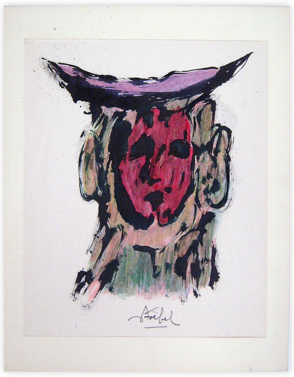 Catalogue raisonné, Edgar Stoëbel, "tête d'arbre" — 