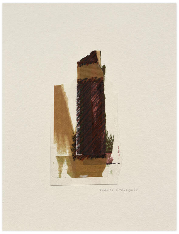 Catalogue raisonné, Henri Maccheroni, Terres étrusques, Série Archéologies bronze - circa 1984