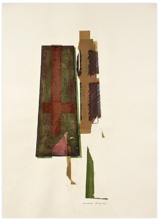Catalogue raisonné, Henri Maccheroni, Terres étrusques, Série Archéologies bronze - 1985