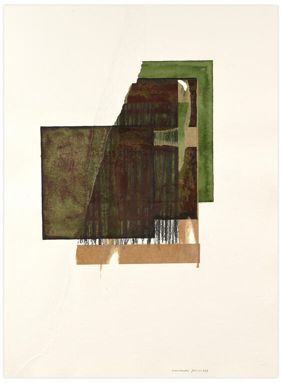 Catalogue raisonné, Henri Maccheroni, Carrés bronze, Série Archéologies bronze - circa 1983-1985