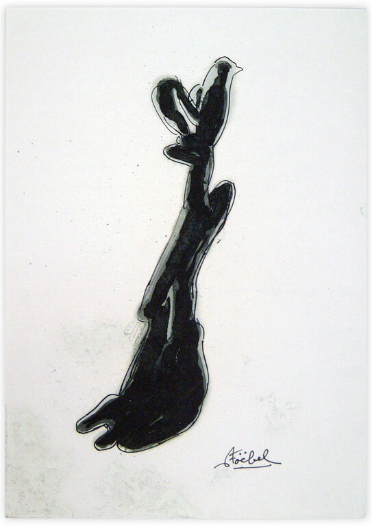 Catalogue raisonné, Edgar Stoëbel, abstract (bird) — 