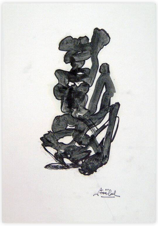 Catalogue raisonné, Edgar Stoëbel, abstract — 