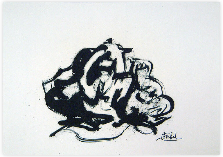 Catalogue raisonné, Edgar Stoëbel, abstract — 