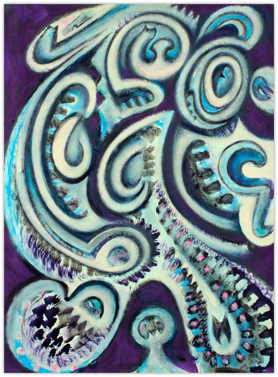 Catalogue raisonné, Jean-Jacques Lebel, Forget me not she said - 1957