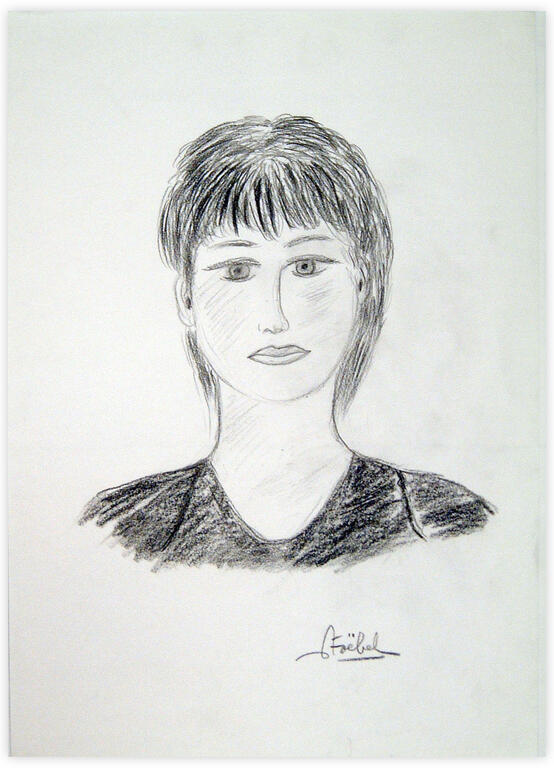 Catalogue raisonné, Edgar Stoëbel, portrait de femme (buste) — 