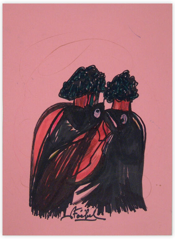 Catalogue raisonné, Edgar Stoëbel, abstract - les deux…? — 
