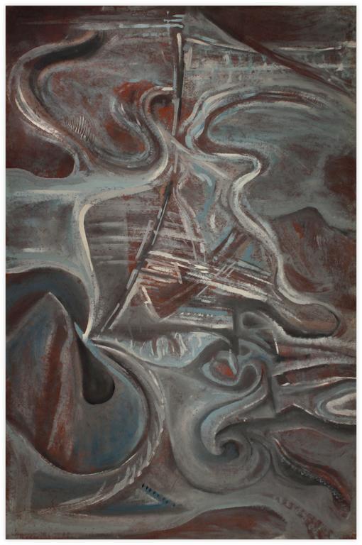 Catalogue raisonné, Jean-Jacques Lebel, Sans titre n°2 - 1955