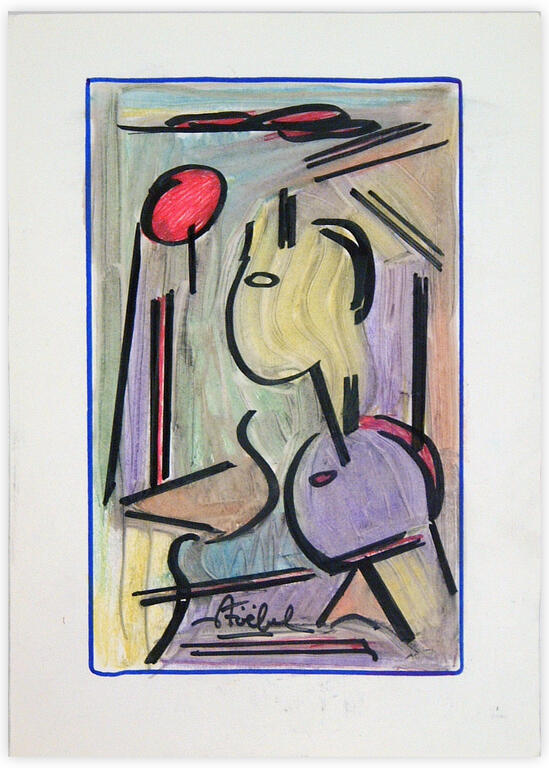 Catalogue raisonné, Edgar Stoëbel, abstract — 