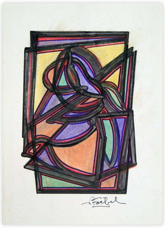 Catalogue raisonné, Edgar Stoëbel, abstract — 