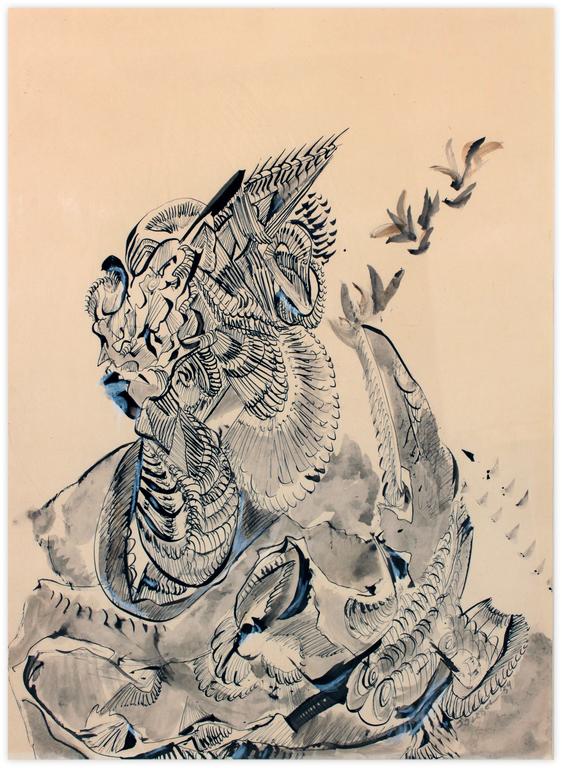 Catalogue raisonné, Jean-Jacques Lebel, Sans titre - 1954