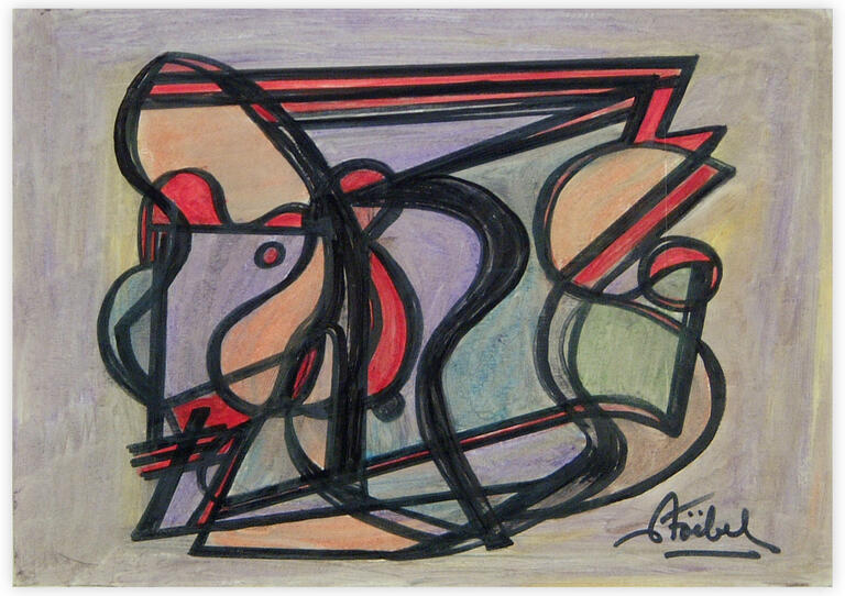 Catalogue raisonné, Edgar Stoëbel, abstract — 