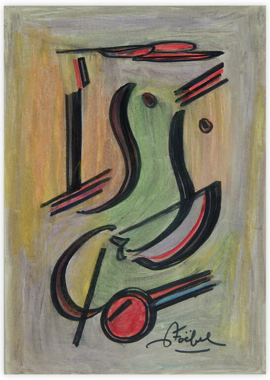 Catalogue raisonné, Edgar Stoëbel, abstract — 