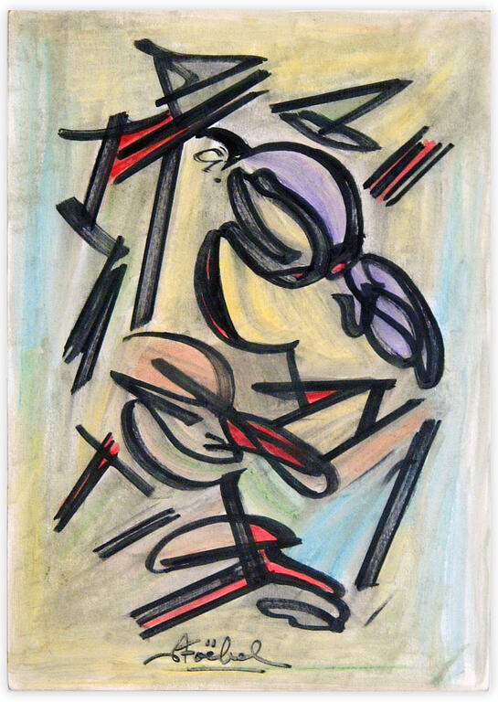 Catalogue raisonné, Edgar Stoëbel, (nulle série…) abstract — 