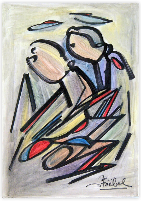 Catalogue raisonné, Edgar Stoëbel, " two abstract — 