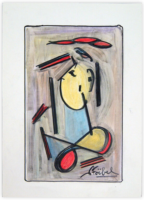 Catalogue raisonné, Edgar Stoëbel, " abstract comprenne qui peut ;) — 