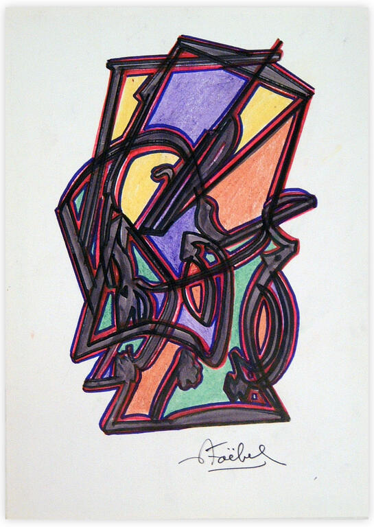 Catalogue raisonné, Edgar Stoëbel, abstract — 