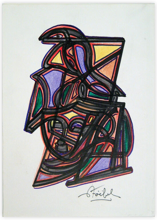 Catalogue raisonné, Edgar Stoëbel, abstract — 