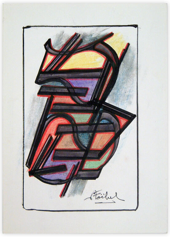 Catalogue raisonné, Edgar Stoëbel, abstract — 