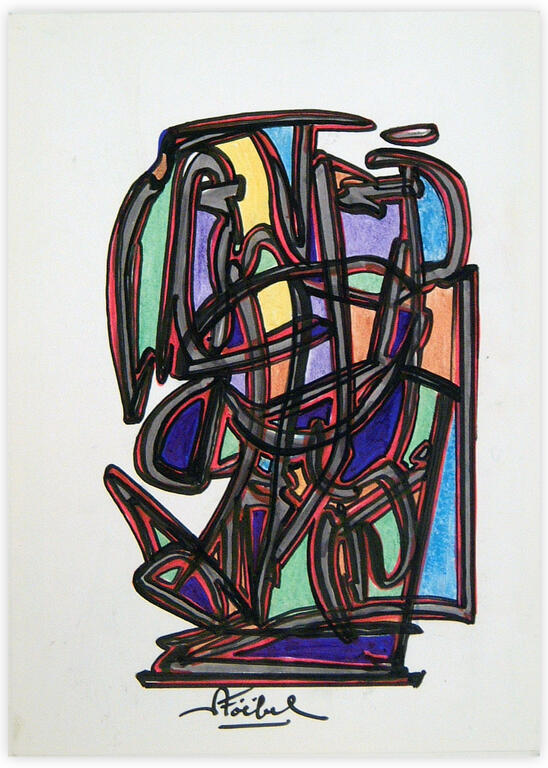 Catalogue raisonné, Edgar Stoëbel, abstract — 