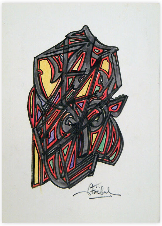 Catalogue raisonné, Edgar Stoëbel, abstract — 