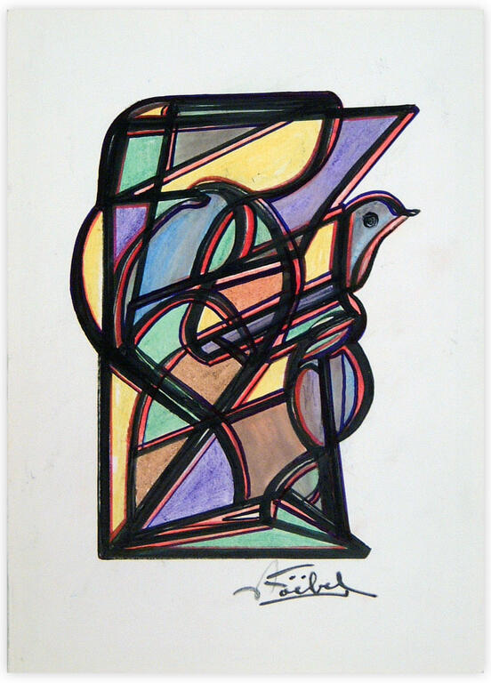 Catalogue raisonné, Edgar Stoëbel, abstract — 