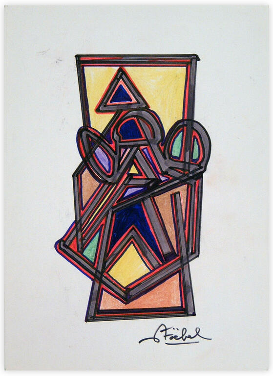 Catalogue raisonné, Edgar Stoëbel, abstract — 