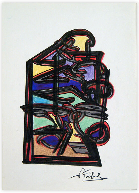 Catalogue raisonné, Edgar Stoëbel, abstract — 