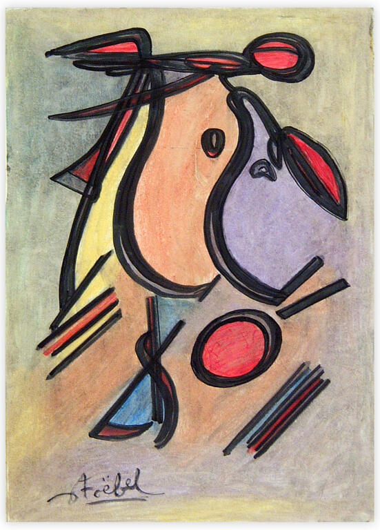 Catalogue raisonné, Edgar Stoëbel, abstract — 