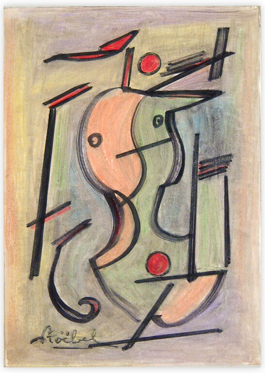 Catalogue raisonné, Edgar Stoëbel, abstract — 