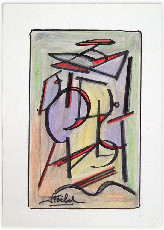 Catalogue raisonné, Edgar Stoëbel, abstract — 