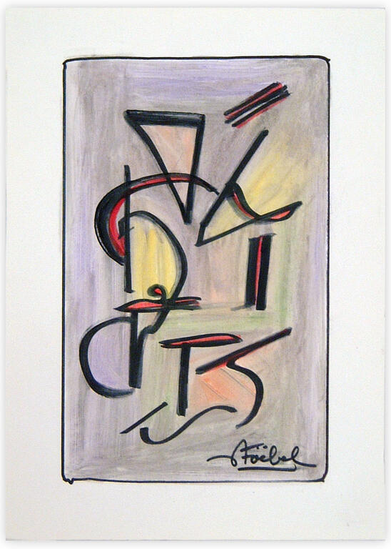 Catalogue raisonné, Edgar Stoëbel, abstract — 