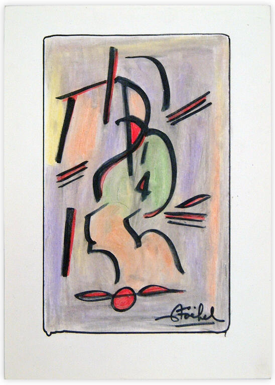 Catalogue raisonné, Edgar Stoëbel, abstract — 