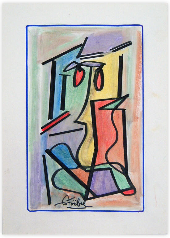 Catalogue raisonné, Edgar Stoëbel, abstract — 