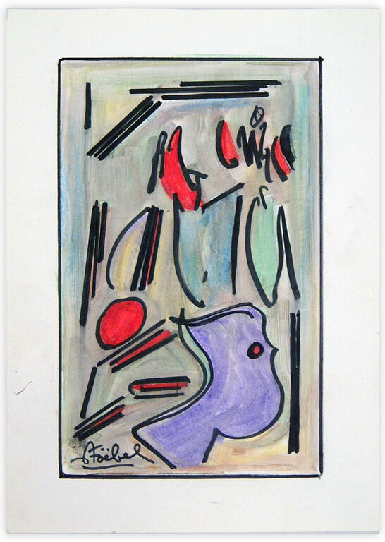 Catalogue raisonné, Edgar Stoëbel, abstract — 