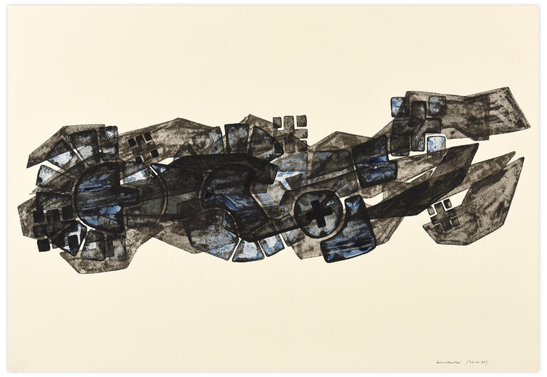 Catalogue raisonné, Henri Maccheroni, Archéologies noires - circa 1978