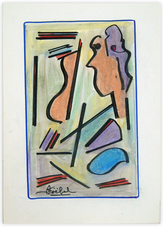 Catalogue raisonné, Edgar Stoëbel, abstract — 