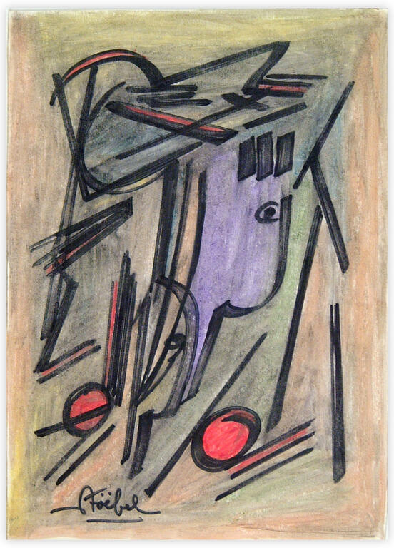 Catalogue raisonné, Edgar Stoëbel, abstract — 