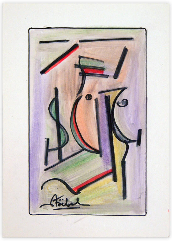 Catalogue raisonné, Edgar Stoëbel, abstract — 