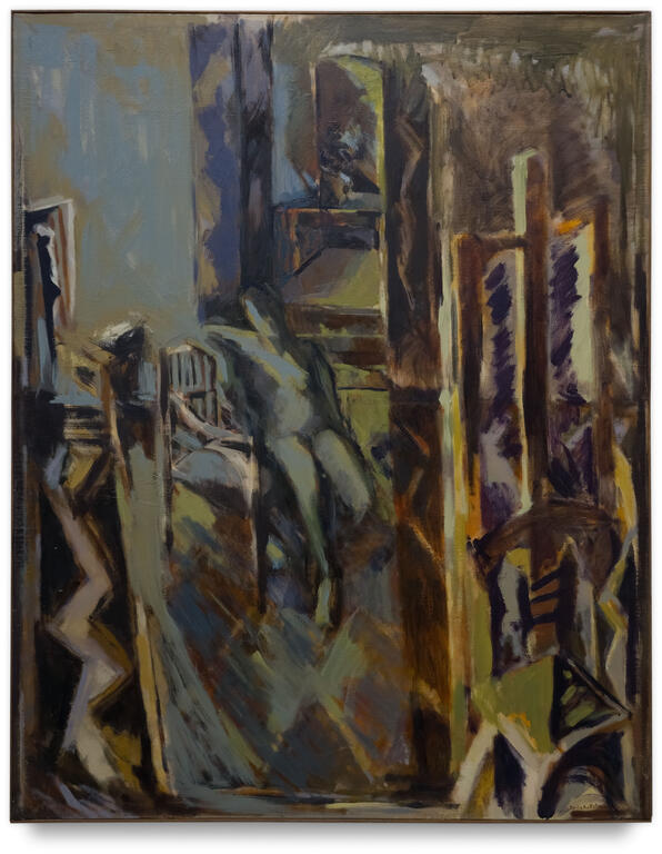 Catalogue raisonné, Patrick Baillet, Modèle, atelier - 1983