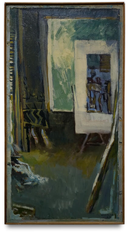 Catalogue raisonné, Patrick Baillet, Intérieur atelier - 1983