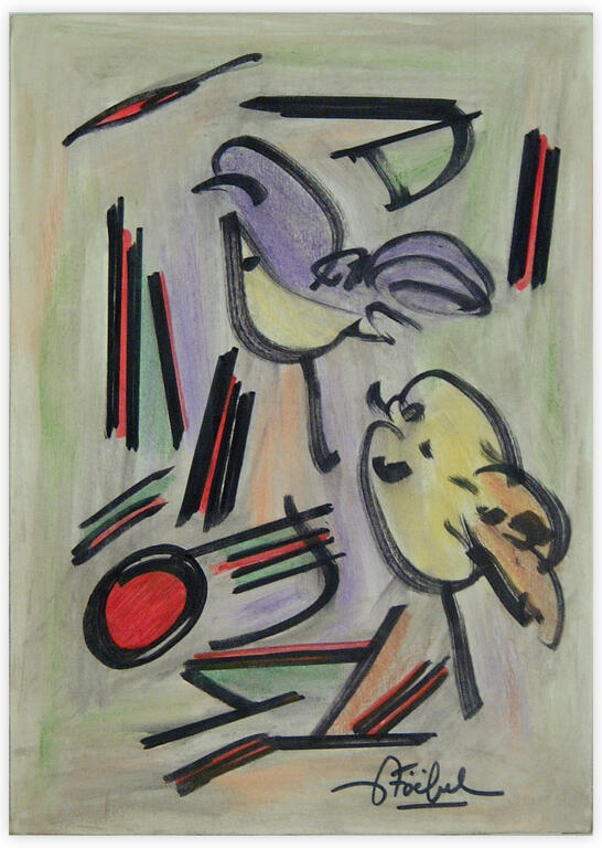 Catalogue raisonné, Edgar Stoëbel, abstract — 