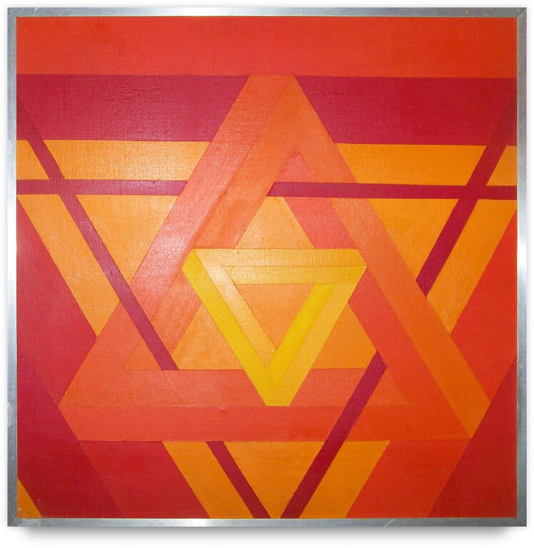 Catalogue raisonné, Joel Stein, Triangles — 1973