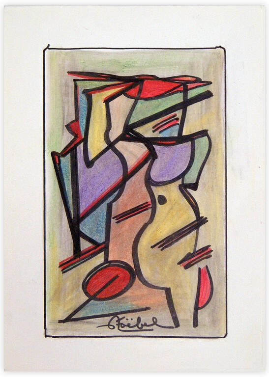 Catalogue raisonné, Edgar Stoëbel, abstract — 